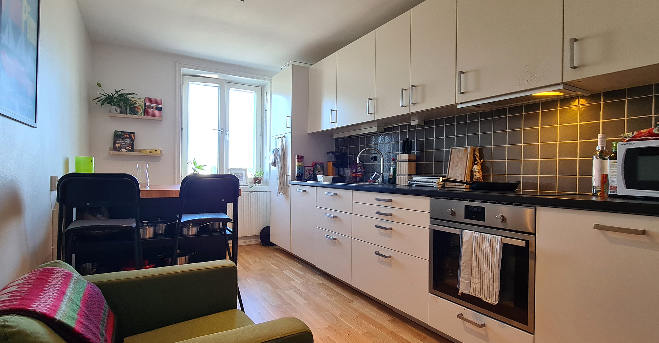 2:a, 65 kvm högst upp i huset